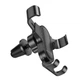 Автомобільний тримач Borofone BH74 Rock gravity car holder, Black - зображення 5