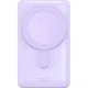 Повербанк с MagSafe Baseus Magnetic Bracket Wireless 10000mAh 20W беспроводная зарядка фиолетовый (PPCX080005) - изображение 2