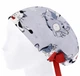 Медицинская шапочка женская HeadwearUniverse универсальная принт Коты спортсмены - изображение 3