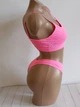 Комплект нижнего белья топ бюстгальтер трусики Honey Fashion Accessories One Size S/М ярко-розовый (2-184) - изображение 9