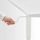 Стол/трансф ИКЕА TROTTEN белый, 120x70 см 994.295.78 - изображение 14