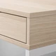 Письменный стол ИКЕА АЛЕКС белая морилка, 100x48 см 504.735.58 - изображение 3