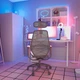 Игровое кресло ИКЕА STYRSPEL офис, серый 205.220.32 - изображение 10