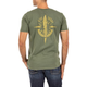 Футболка З Малюном 5.11 Tactical Stay Sharp, Military Green, L - зображення 1