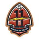 Нашивка 5.11 Tactical Bolt And Arrowhead Patch, Red - зображення 1