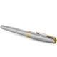 Набір Parker SONNET Stainless Steel GT FP F перова ручка + блокнот Parker 84 111b26 - зображення 5
