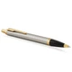 Набір ручок Parker IM 17 Brushed Metal GT RB+BP в подар.уп. DUOSETS 22 292b19 - изображение 6