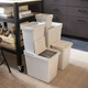 Контейнер із кришкою IKEA ХОЛБАР світло-сірий, 10 л 803.980.58 - зображення 7
