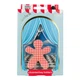 Брелок з ароматом Mr&Mrs MISS KELLI Pink Pied De Poule - Peach & Rose (JMKELLI005) - зображення 4