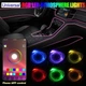 Разноцветный RGB неон с монтажным шлейфом 6м (кантом) на весь автомобиль ios,android - изображение 2