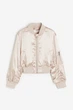 Куртка бомбер для девочки подростка H&M 170 размер 1200817001 - изображение 3