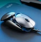 Беспроводная компьютерная мышь Inphic X2 бесшумная 2.4G + Bluetooth 4.0 / 5.0, водонепроницаемая, серая (77827566) - изображение 6