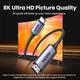 Кабель UGREEN CM565 USB-C to HDMI 2.1 (8K @ 60Hz; 4K @ 144Hz) для MacBook Pro iMac iPad Pro Samsung Galaxy VRR 2m (15850) - зображення 3