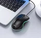 Дротова ігрова миша Hoco GM19 Enjoy (RGB підсвічування, 1000 dpi, 1.4 м, USB: 2.0) - Чорний - зображення 3