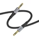 Аудио Кабель AUX - Hoco UPA26 (1 метр, Aux 3.5mm - Aux 3.5mm, TPE) - Черный - изображение 5