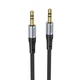 Аудио Кабель AUX - Hoco UPA26 (1 метр, Aux 3.5mm - Aux 3.5mm, TPE) - Черный - изображение 6