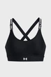 Жіночий чорний спортивний топ UA Infinity Mid 2.0 Bra Under Armour S 1384123-001 - изображение 4