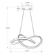Світильник світлодіодний LED Tawley PL 67W RC WH - изображение 2