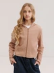Подростковая толстовка с капюшоном для девочки Бемби KF233-G00 140 см Бежевая (07233727445.G00) - изображение 1
