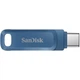 USB флеш накопичувач SanDisk 128GB Ultra Dual Drive Go Navy Blue USB 3.1 Type-C (SDDDC3-128G-G46NB) - зображення 1