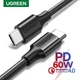 Кабель Type-C PD Ugreen US286 60/45/18W QC 4.0/3.0 0.5m Black (50996) - изображение 12