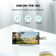 Адаптер Type-C to USB 3.0 Ugreen US270 с карабином Space Gray Aluminium (50283) - изображение 5