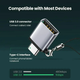 Адаптер Type-C to USB 3.0 Ugreen US270 с карабином Space Gray Aluminium (50283) - изображение 11