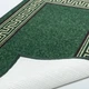 Коврик придверный, в прихожую, коридор MAC Carpet Taba 223 50х100 см Темно-Зеленый - изображение 4