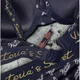 Женский комплект белья с формованной чашкой PUS\H UP Victoria`s Secret 002k 75B Черный с принтом - изображение 2