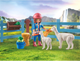 Zestaw do zabawy Playmobil Boks dla koni z Amelią i Whisperem (4008789713537) - obraz 4