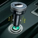 Автомобильный FM-передатчик Baseus Enjoy Car Bluetooth 5.0 USB 5В/3.4А Черный (1013-542-00) - изображение 6