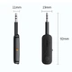 Аудиоадаптер автомобильный Ugreen CM403 2 в 1 с AUX 3.5 мм, Bluetooth 5.0 Черный (1013-507-00) - изображение 2