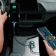 Автомобильный FM-передатчик Baseus Enjoy Car Bluetooth 5.0 USB 5В/3.4А Черный (1013-542-00) - изображение 13