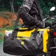 Сумка водонепроникна MOTOWOLF MDL0717 для багажника мотоцикла 66 л 58 х 55 х 26 см Жовтий (1013-598-01) - зображення 3