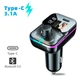 Автомобильный FM-трансмиттер LUTU С24 Bluetooth 5.0 QC3.0 PD 25 Вт Черный (1013-545-00) - изображение 9