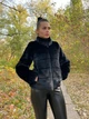 Шуба из искусственного меха шиншиллы короткая с воротником стойкой MNC черный 39rv158 42 - изображение 3
