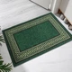 Коврик придверный, в прихожую, коридор MAC Carpet Taba 223 50х100 см Темно-Зеленый - изображение 1
