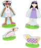 Zestaw do zabawy Melissa & Doug Best Friends Magnetic Dress-Up (0000772193146) - obraz 4