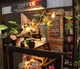 3D Румбокс "Кофейня" Кукольный Дом-Конструктор DIY Coffee Doll House от CuteBee (B07DV) - изображение 3