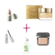 Комплект косметики Kiko Milano: бальзам для губ+гель для обличча+запечена пудра у 04 відтінку+бустер для обличчя+гель для брів - зображення 1