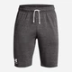 Шорты хлопковые длинные мужские Under Armour Ua Rival Terry Short 1361631-025 XL Серые (196885398568) - изображение 5