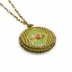 Кольє Michal Negrin "Вінтажний Квітковий Медальйон" з кристалами та намистинами Swarovski - зображення 3