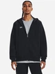 Толстовка на флисе, на молнии мужская Under Armour UA Rival Fleece FZ Hoodie 1379767-001 L Черная (196884199708) - изображение 1