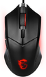 Mysz MSI Clutch GM08 Gaming Mouse USB Black (CLUTCH GM08) - obraz 1