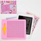 Магнітний планшет для малювання "Hello Kitty" A-Toys 380-04-05-06-07 (металеві кульки 714 шт.) Рожевий Пластик, Метал, Магніт - зображення 1