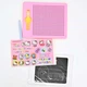 Магнітний планшет для малювання "Hello Kitty" A-Toys 380-04-05-06-07 (металеві кульки 714 шт.) Рожевий Пластик, Метал, Магніт - зображення 4
