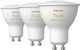 Лампа розумна Philips Hue GU10 5W 2200K-6500K Tunable white 3 шт. (8719514342804) - зображення 1