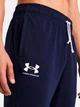 Спортивные штаны утепленные мужские Under Armour Ua Rival Terry Jogger 1380843-410 M Синие (196885391569) - изображение 4