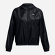Спортивна вітрівка з капюшоном жіноча Under Armour Ua Sport Windbreaker Jkt 1382698-001 L Чорна (196885563737) - зображення 3