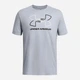 Футболка длинная мужская Under Armour UA GL Foundation Update SS 1382915-011 2XL Серая (196885635595) - изображение 3
